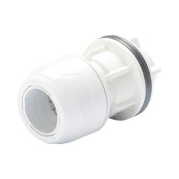 Hep2O  Plastic Push-Fit Keyless Tank Connector 22mm