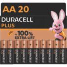 Duracell Plus AA 1.5V Alkaline Batteries 20 Pack