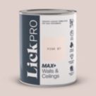LickPro Max+ 1Ltr Pink 07 Matt Emulsion  Paint
