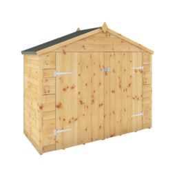 Mercia  6' 6" x 2' 6" (Nominal) Apex Timber Bike Store