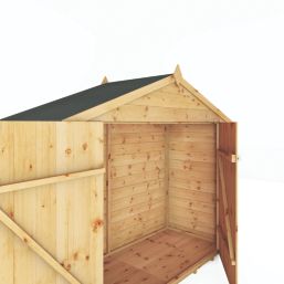 Mercia  6' 6" x 2' 6" (Nominal) Apex Timber Bike Store