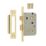 ERA  Brass Bathroom Lock 64mm Case - 44mm Backset