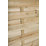 Forest Kyoto  Slatted Top Fence Panels Natural Timber 6' x 4' Pack of 10