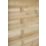 Forest Kyoto  Slatted Top Fence Panels Natural Timber 6' x 4' Pack of 10