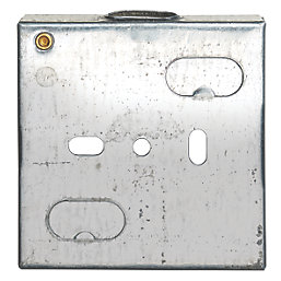 Appleby  1-Gang Galvanised Steel  Knockout Box 16mm