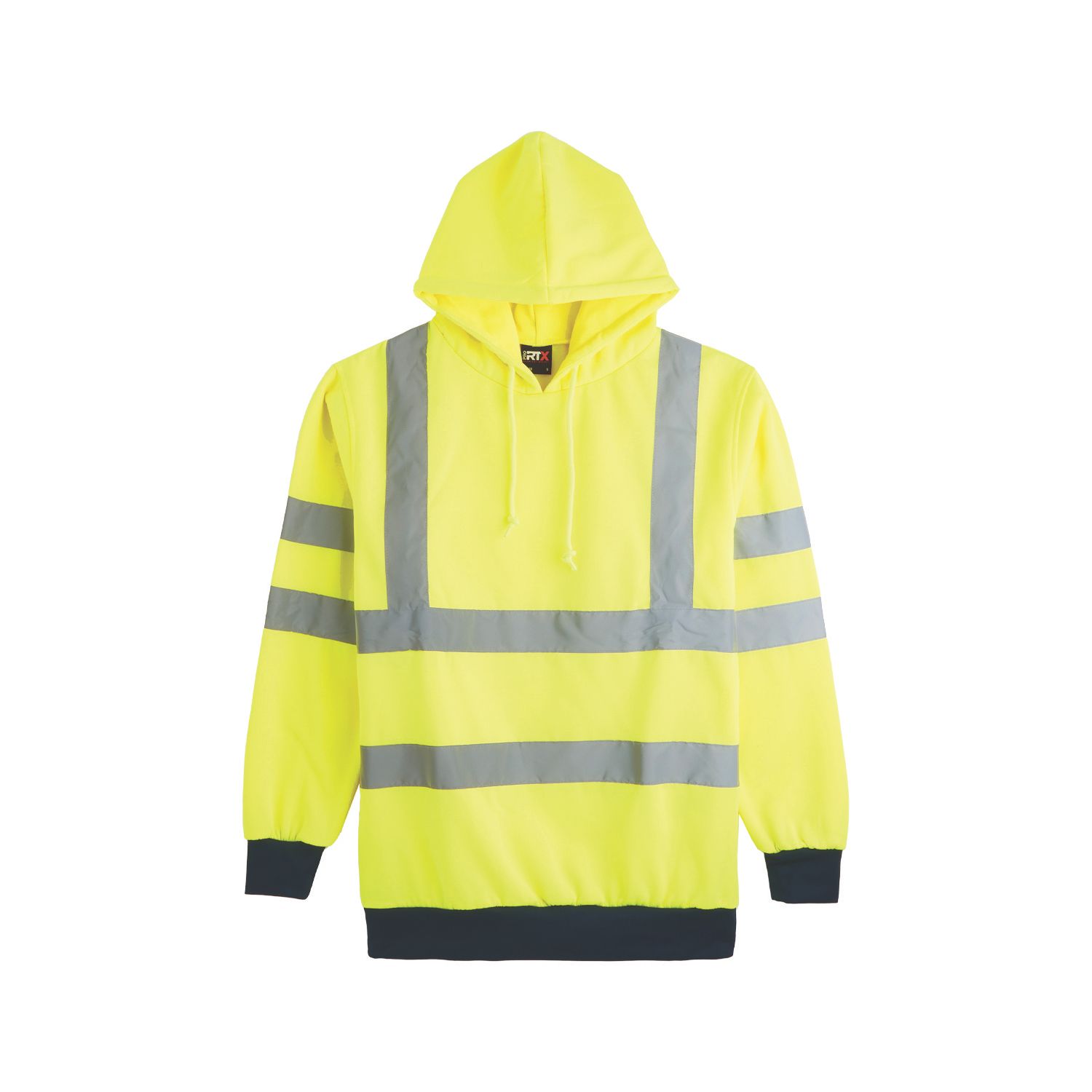 Pro RTX High Visibilty Hoodie Yellow / Navy X Large 48" Chest (305AL)