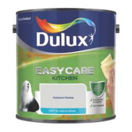 Dulux Easycare 2.5Ltr Polished Pebble Matt Emulsion Kitchen Paint