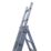 Zarges Light Trade Aluminium 5.96m Combination Ladder