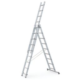 Zarges Light Trade Aluminium 5.96m Combination Ladder