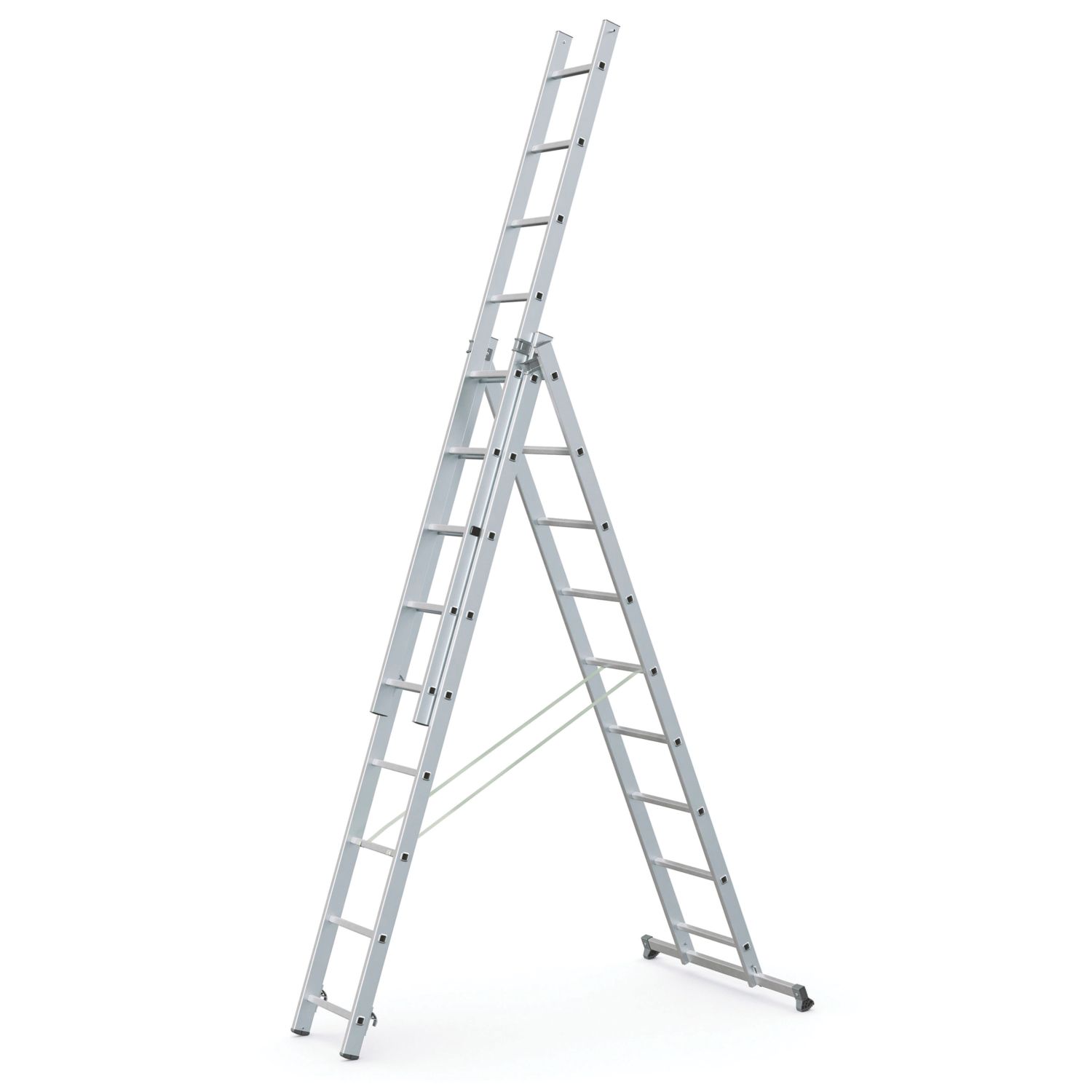 Zarges Light Trade Aluminium 5.96m Combination Ladder (305CP)