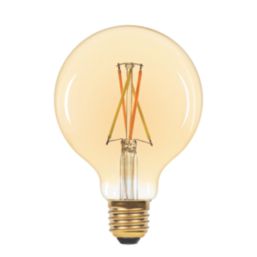 LAP  E27 Globe LED Virtual Filament Smart Light Bulb 9.5W 1055lm