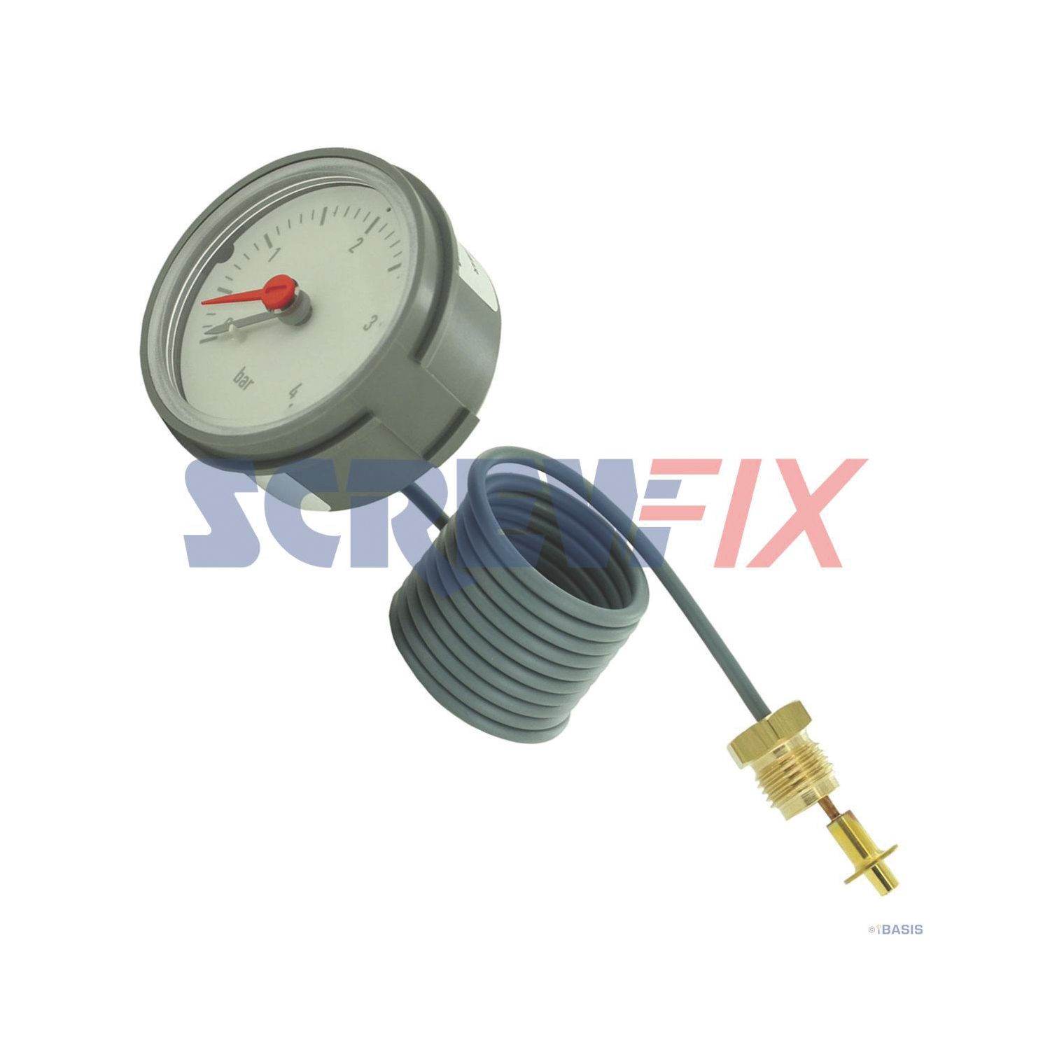 Worcester Bosch 87161076380 PRESSURE GAUGE (305HC)