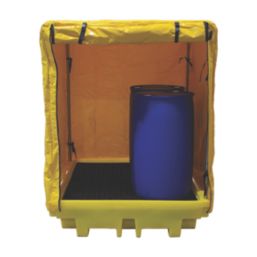 Essentials BP4C 410Ltr Covered Bund Pallet 1310mm x 1415mm x 1870mm