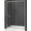 Triton Fast Fix Framed Rectangular Sliding Shower Door Chrome 1100mm x 1900mm