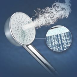 Mira Sport Max Dual with Airboost White/Chrome 10.8kW  Electric Shower