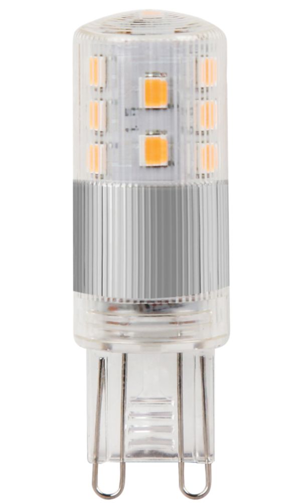 INTEGRAL 2.7watt Mains Voltage Capsule LED G9 Cap 240volt Warm Equivalent  To 28watt Dimmable Bulb