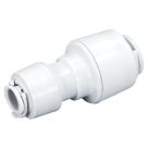 FloPlast FloFit+ Plastic Push-Fit Reducing Coupler 15mm x 10mm
