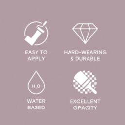 LickPro Max+ 1Ltr Purple 01 Matt Emulsion  Paint