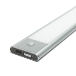VEW Bar 200mm Rechargeable Battery-Powered LED Cabinet Light with PIR Sensor 120lm