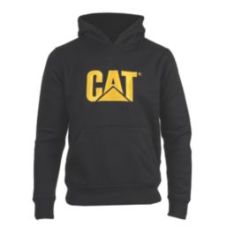 CAT Trademark Hooded Sweatshirt Black 4X Large 58-60" Chest