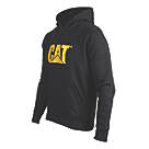 CAT Trademark Hooded Sweatshirt Black XXXX Large 58-60" Chest