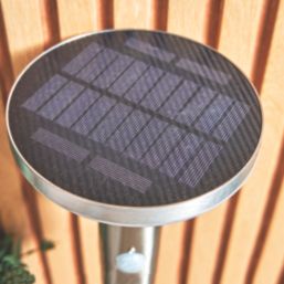 Zink Clara Outdoor LED Solar Light With PIR Sensor Anthracite 150lm