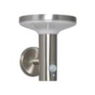 Zink Clara Outdoor LED Solar Light With PIR Sensor Anthracite 150lm