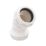 FloPlast WC19 Universal Compression Waste Bend 135 (45°)° 40mm