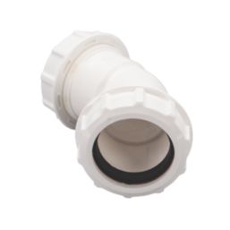FloPlast WC19 Universal Compression Waste Bend 135 (45°)° 40mm