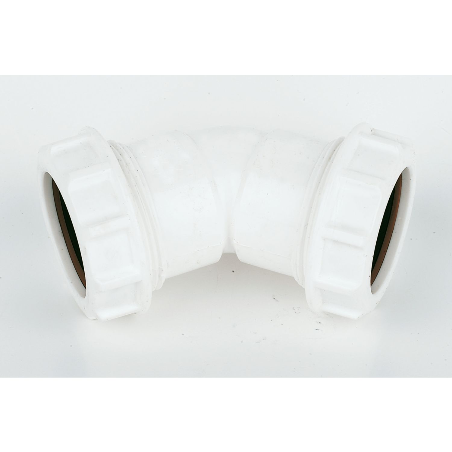 FloPlast WC19 Universal Compression Waste Bend 135 (45°)° 40mm (30640)