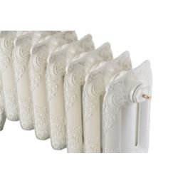 Arroll 470mm x 1074mm 3992BTU Cream Cast Iron 3 Column Radiator