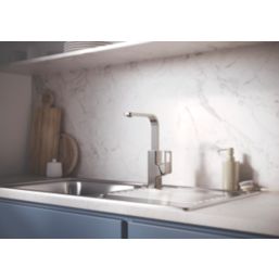 Bristan Spruce Mono Sink Mixer Tap Steel