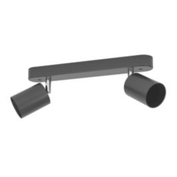 Eglo Reciso-E Bar 2-Light Spotlight Black