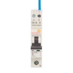 Contactum Defender 50A 30mA Type A SP B Curve  Compact RCBO