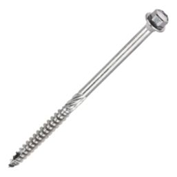 Timco  Hex Socket Thread Cutting Timber Screws 6.7mm x 125mm 25 Pack