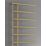 Reina 1412mm x 500mm 1496BTU Brass Flat Designer Towel Radiator
