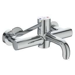 Armitage Shanks Markwik 21+ Safe SQ Chrome  119mm Lever Mono Basin Mixer Tap