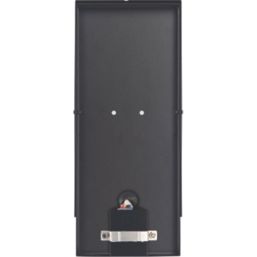 Luceco Azurar Outdoor LED Decorative External Wall Lantern With PIR & Photocell Sensor Black 7W 810lm