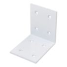 Essentials Angle Bracket Silver 70mm x 70mm x 55mm