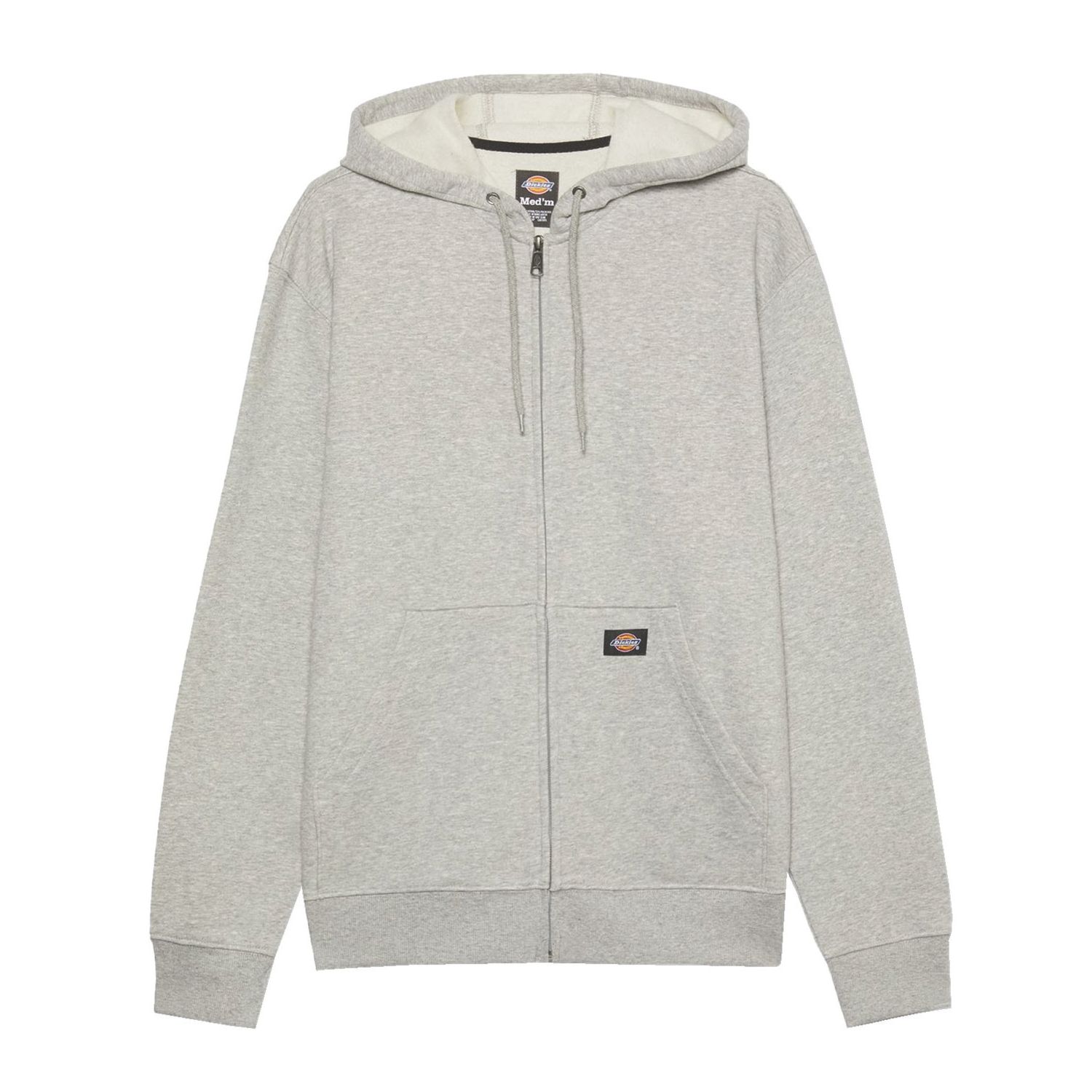 Dickies Everyday Hoodie Full Zip Fleece Dark Grey Medium 23" Chest (306TN)