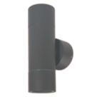 4lite  Outdoor GU10 Up/Down Wall Light Graphite