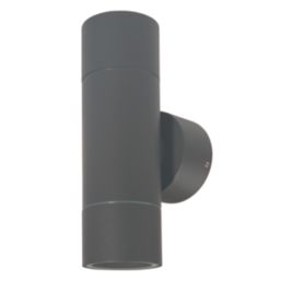 4lite  Outdoor GU10 Up/Down Wall Light Graphite