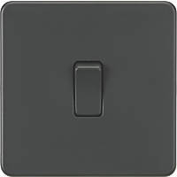 Knightsbridge SF8341AT 20A 1-Gang DP Control Switch Anthracite