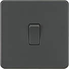 Knightsbridge SF8341AT 20A 1-Gang DP Control Switch Anthracite
