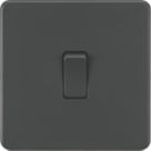 Knightsbridge  20A 1-Gang DP Control Switch Anthracite