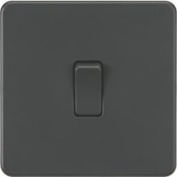 Knightsbridge  20A 1-Gang DP Control Switch Anthracite