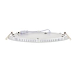 Saxby SirioDISC  Fixed  LED Recessed Downlight Matt White 18W 1600lm