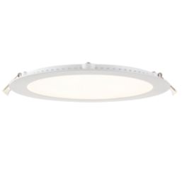 Saxby SirioDISC  Fixed  LED Recessed Downlight Matt White 18W 1600lm