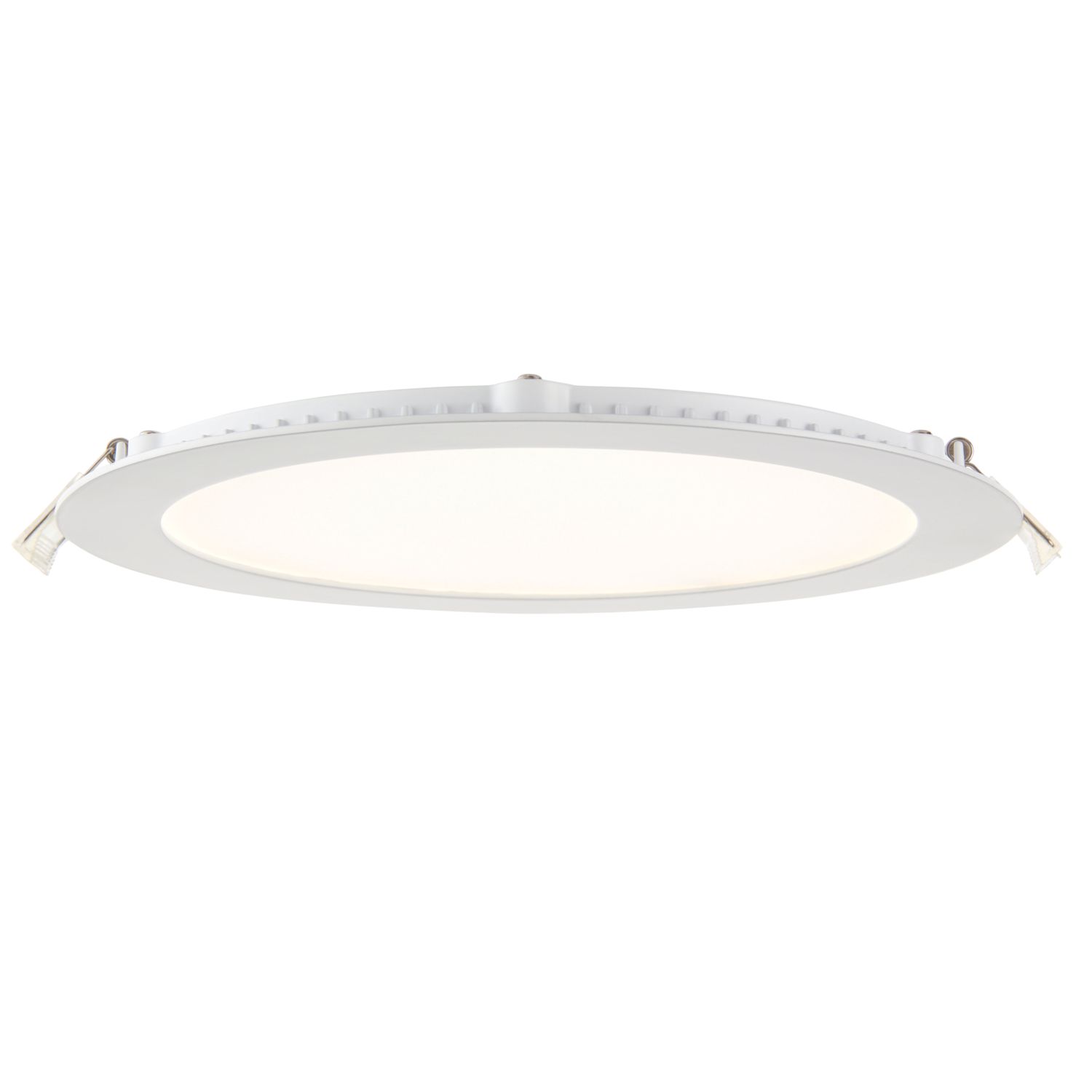 Saxby SirioDISC Fixed LED Recessed Downlight Matt White 18W 1600lm (306VX)