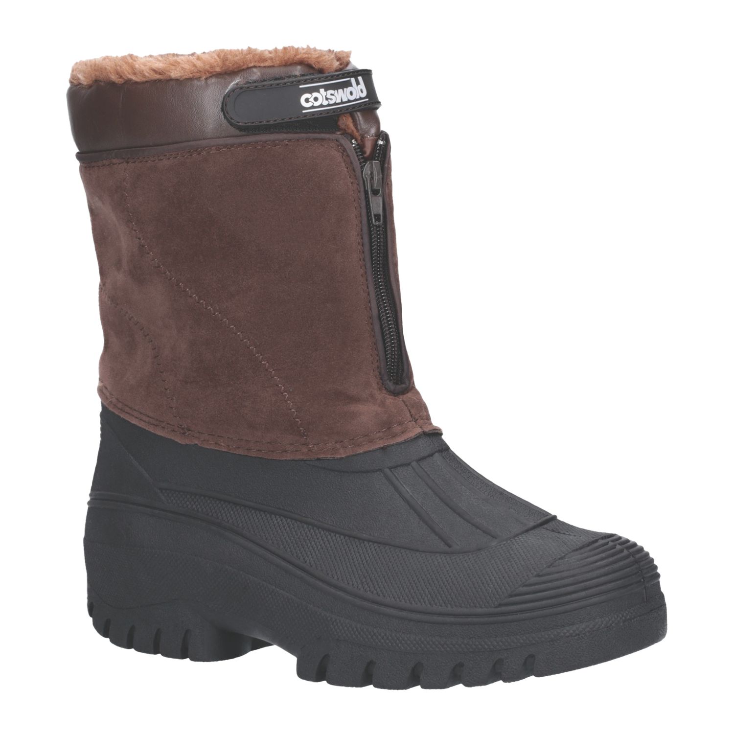 Cotswold Venture Size 8 Brown Non Safety Wellies (306XM)